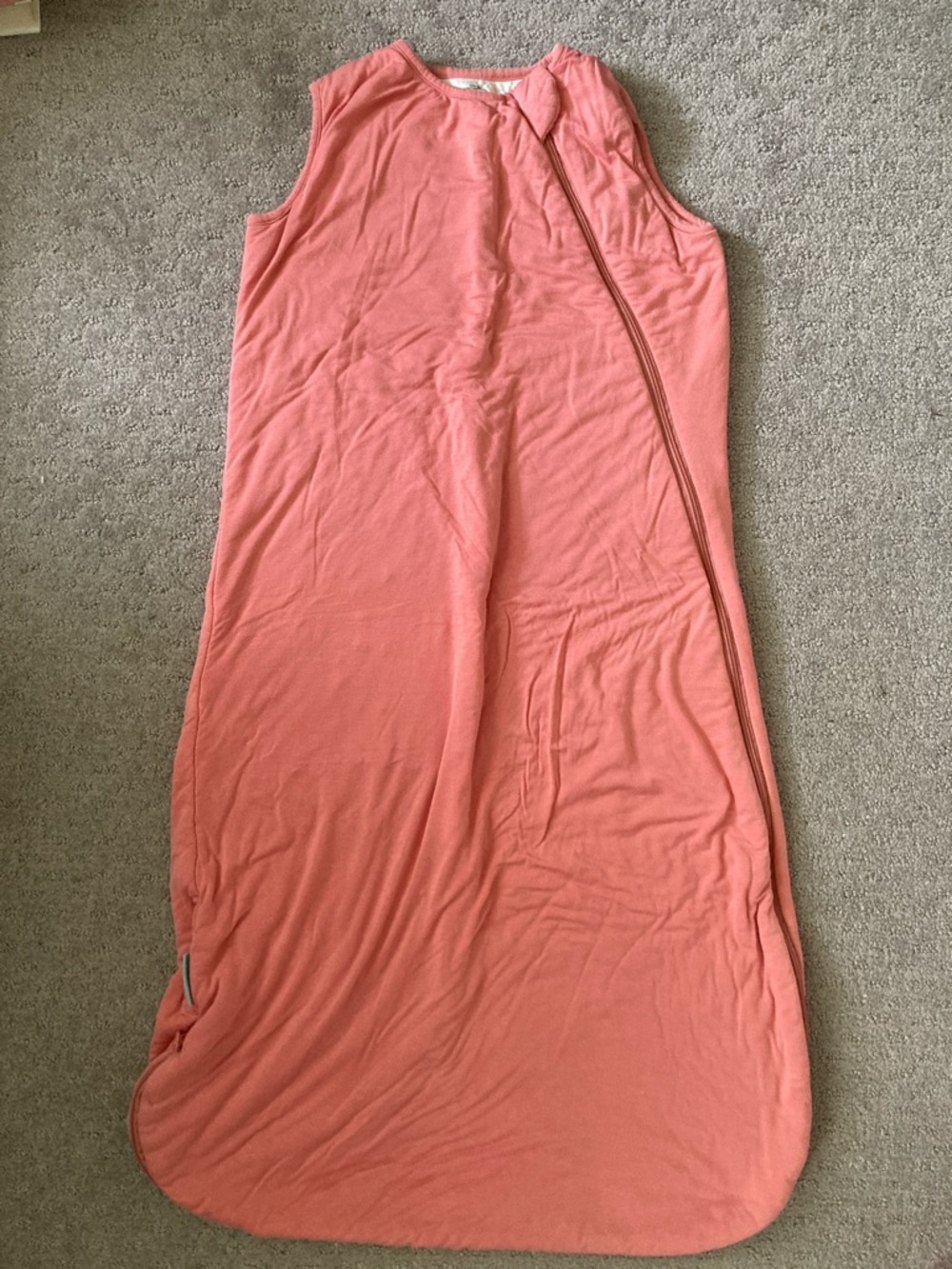 PurComfy pink bamboo sleep sack, Large (15-24M).